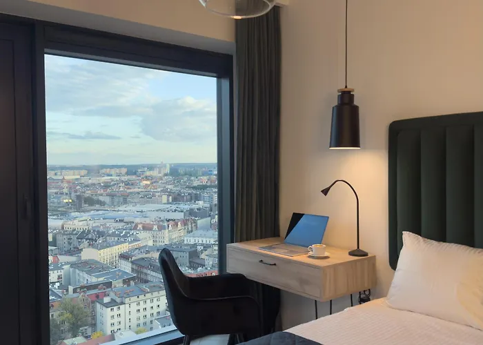 Appartement Urban Global Skyline, 25th Floor No 19, Free Garage, Self Check-in, No Deposit *